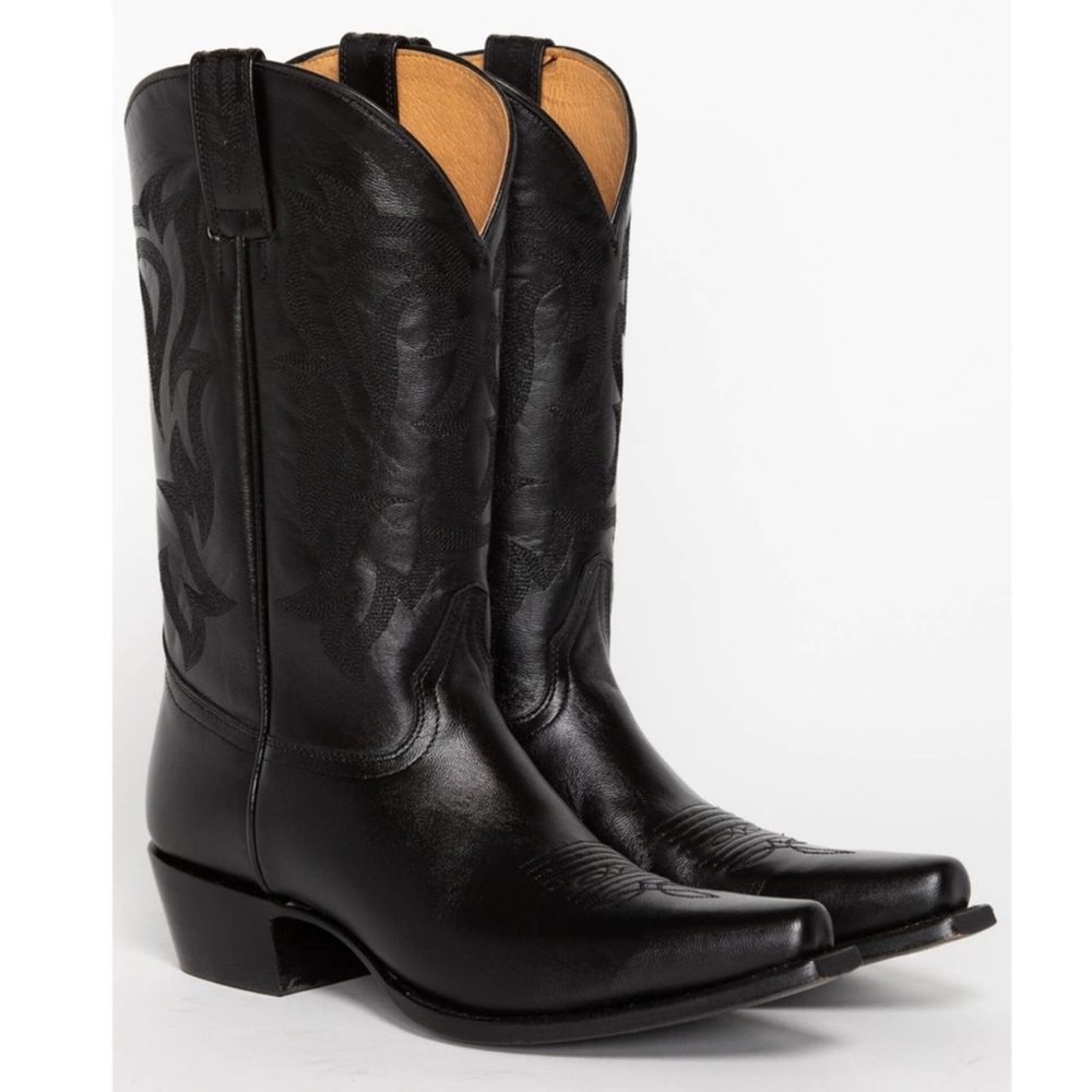 SHYANNE Women’s Gemma Western Boot, Snip Toe / Black / Size 9.5 M / BBW113